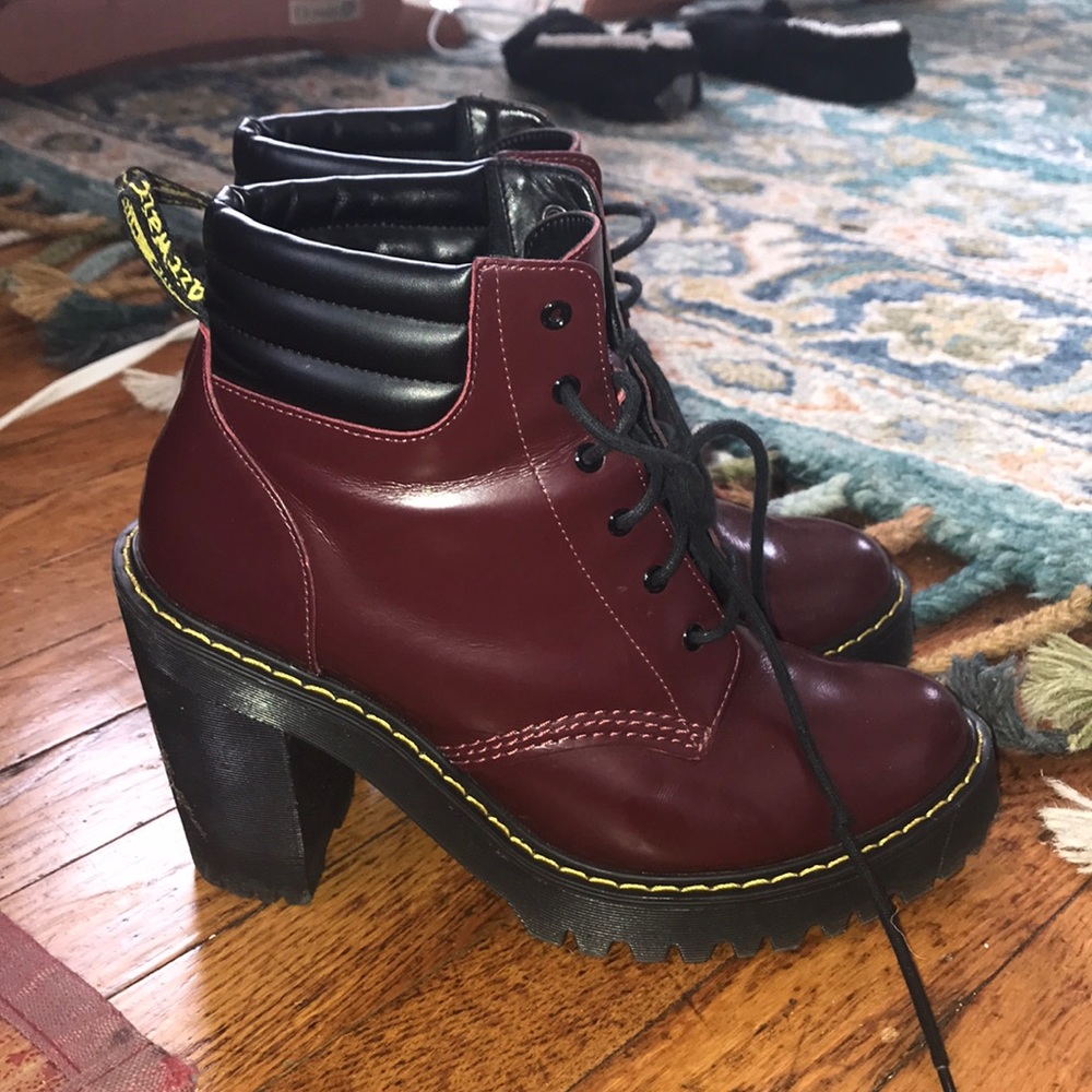 Heeled Doc Martens